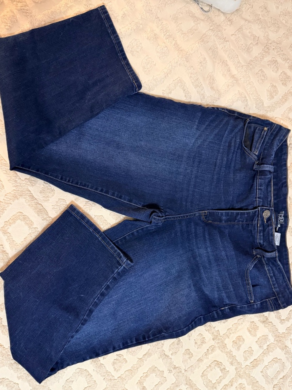 Time and True 18 Straight Blue Women's Jeans               #512